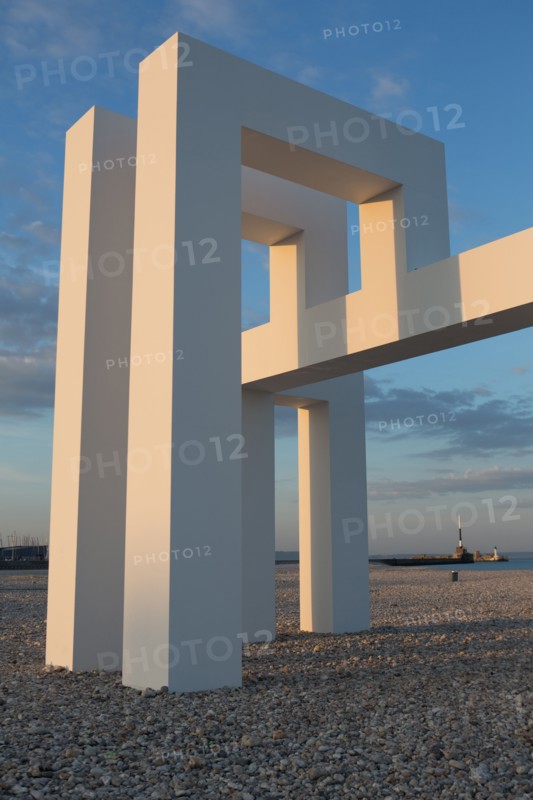 Le Havre, installation UP#3, œuvre de Sabrina Lang et Daniel Baumann