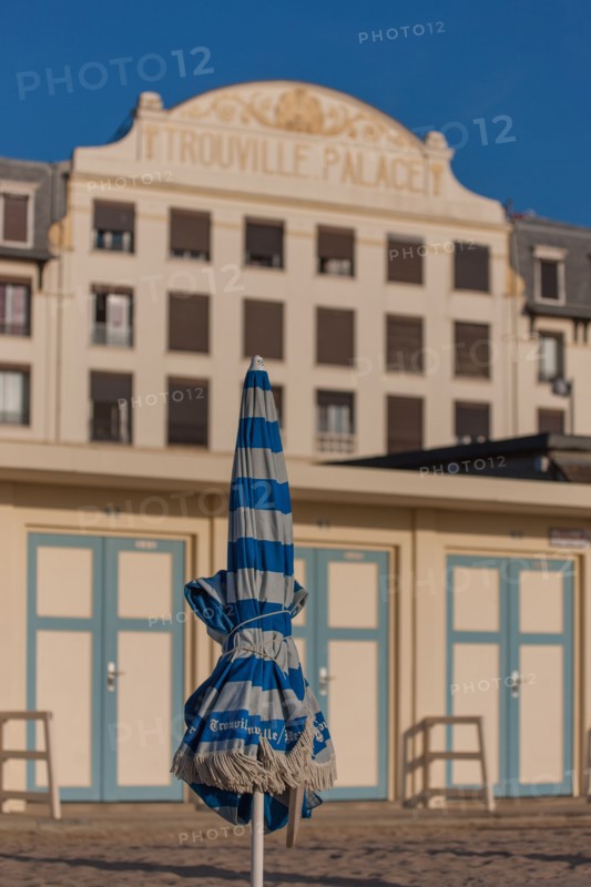 Trouville sur Mer, cabines de bains