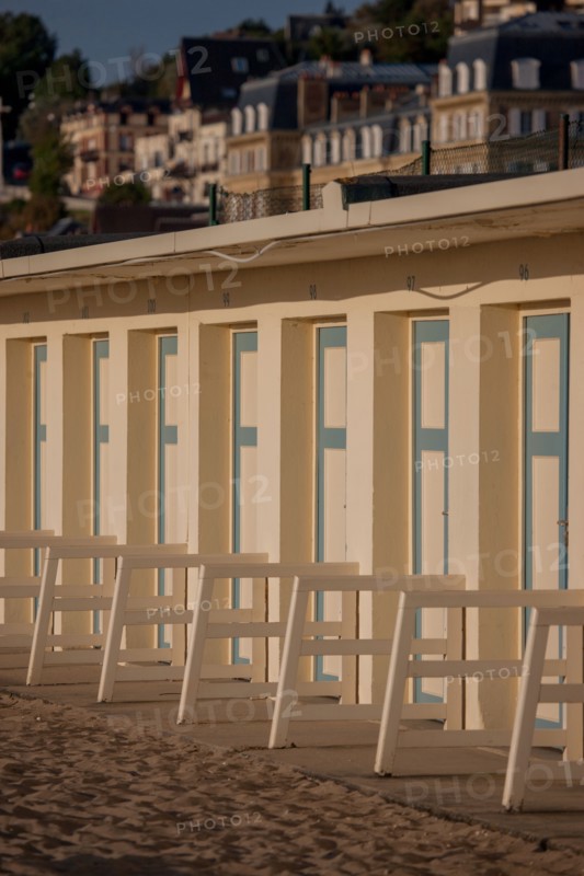 Trouville sur Mer, cabines de bains