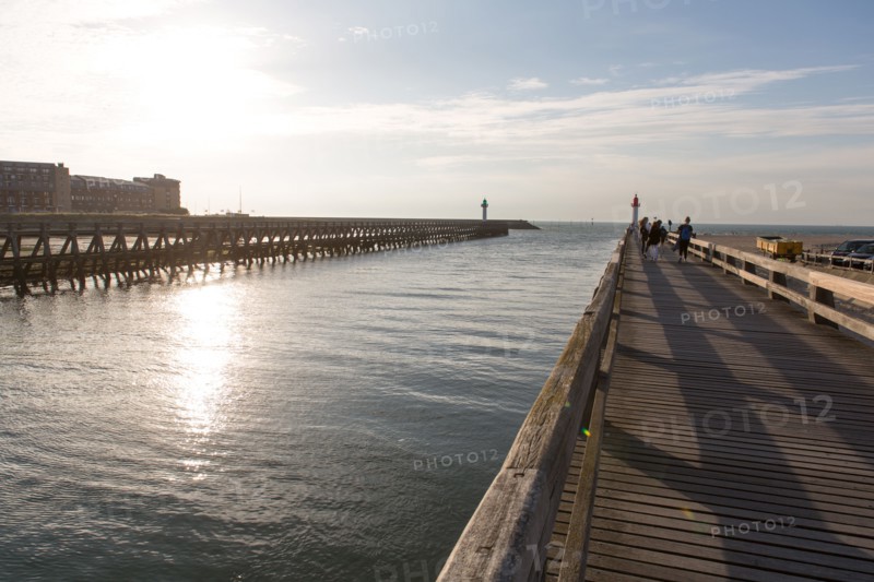 Trouville sur Mer, la jetée