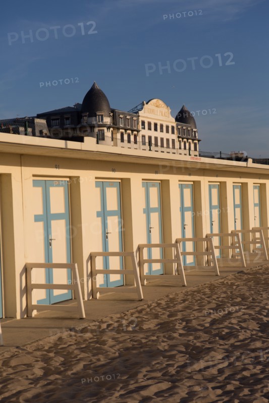 Trouville sur Mer, cabines de bains