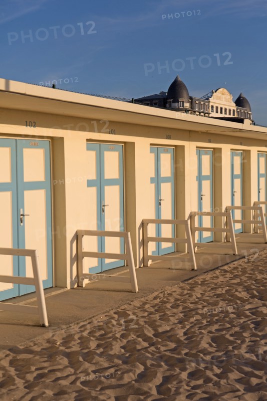 Trouville sur Mer, cabines de bains