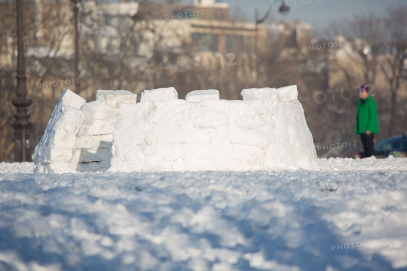 Paris sous la neige, février 2018