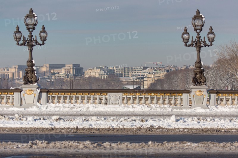 Paris sous la neige, février 2018