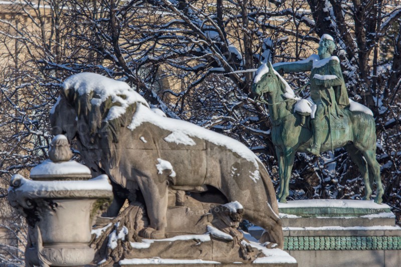 Paris sous la neige, février 2018