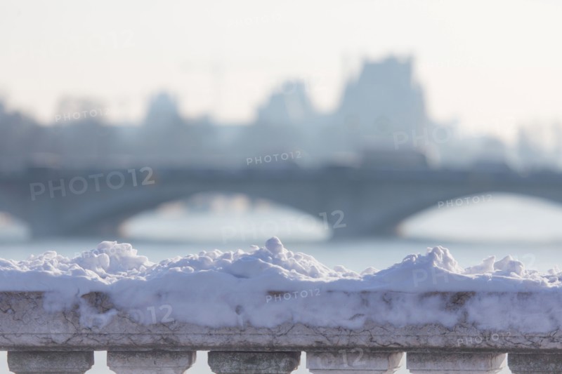 Paris under the snow, February 2018