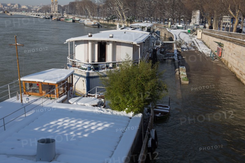 Paris sous la neige, février 2018