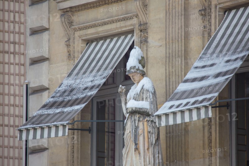 Paris under the snow, February 2018