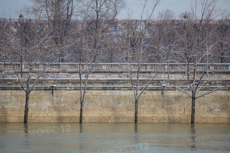 Paris under the snow, February 2018