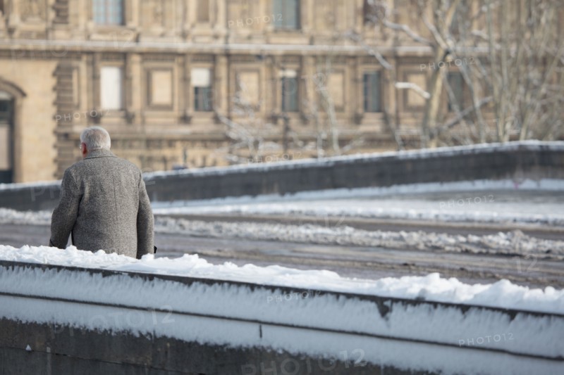 Paris under the snow, February 2018