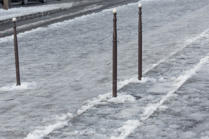 Paris under the snow, February 2018
