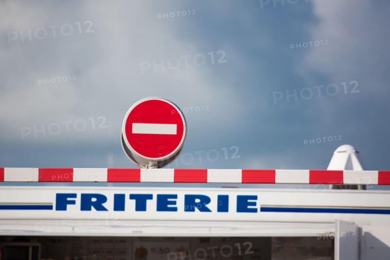Berck-sur-Mer (Pas-de-Calais, France), friterie