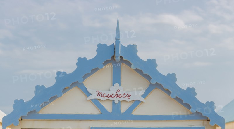 Beach huts in Cayeux-sur-Mer