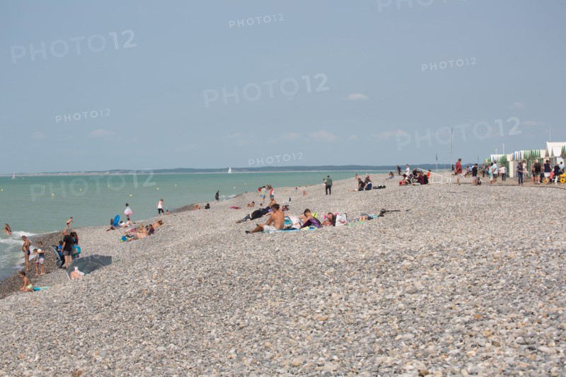 Plage de Cayeux-Sur-Mer (Baie de Somme, France)