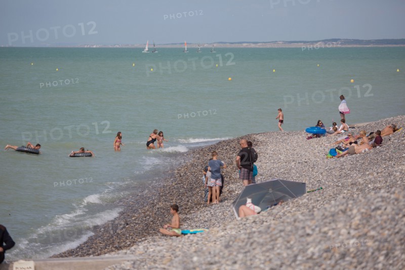 Plage de Cayeux-Sur-Mer (Baie de Somme, France)