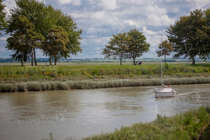 Saint-Valery-sur-Somme (Baie de Somme, France)