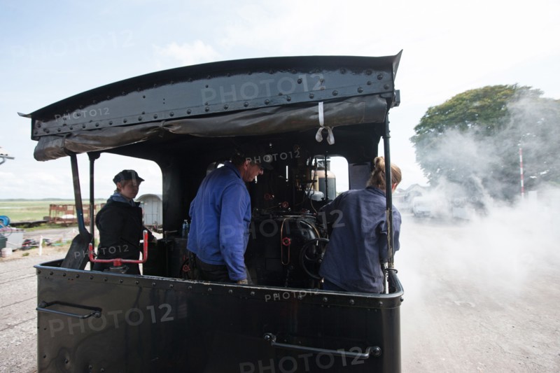 Trackless train in Le Crotoy