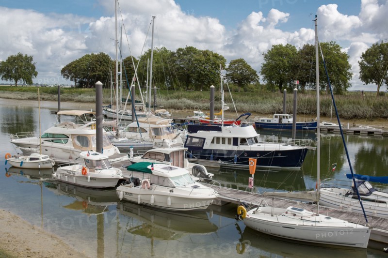 Saint-Valery-sur-Somme (Baie de Somme, France)