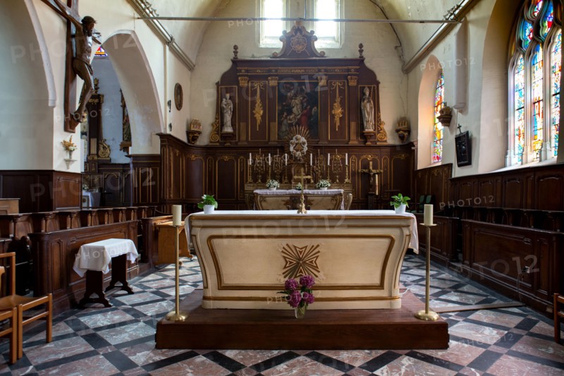 Saint-Valery-sur-Somme (Baie de Somme, France), église Saint-Martin
