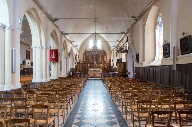 Saint-Valery-sur-Somme (Baie de Somme, France), église Saint-Martin