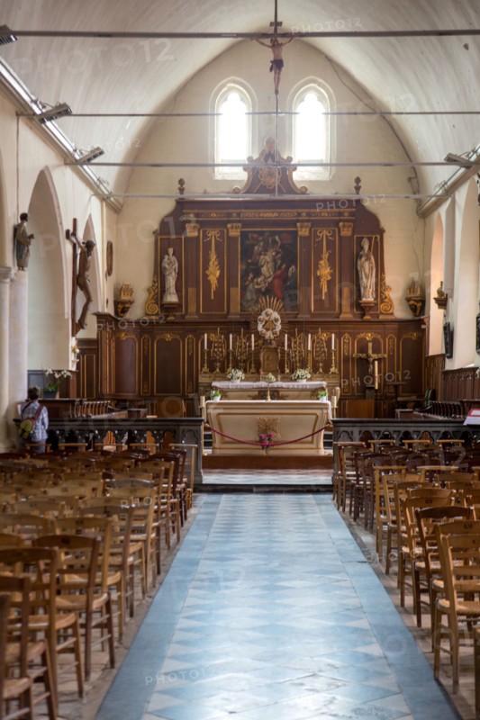 Saint-Valery-sur-Somme (Baie de Somme, France), église Saint-Martin