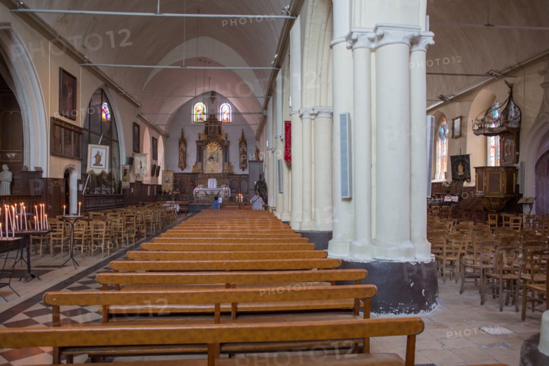 Saint-Valery-sur-Somme (Baie de Somme, France), église Saint-Martin