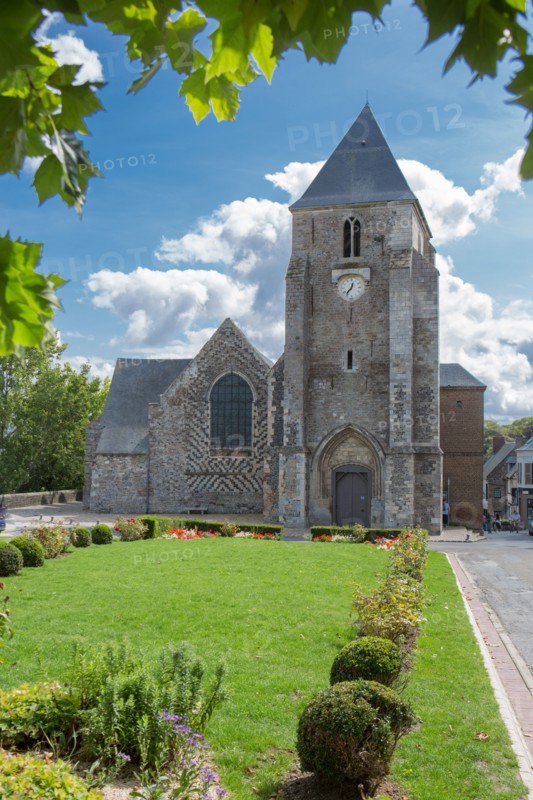 Saint-Valery-sur-Somme (Baie de Somme, France), église Saint-Martin