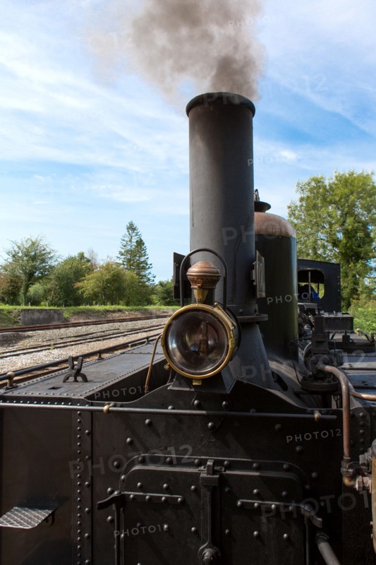 Trackless train in Le Crotoy