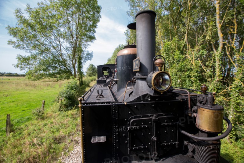Trackless train in Le Crotoy