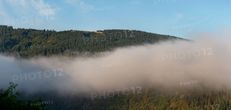 Morning haze over the Gorges du Tarn