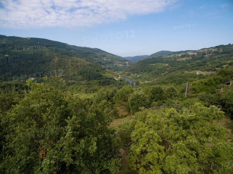 Panorama over the Regional nature park of Grands Causses