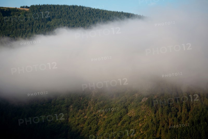 Morning haze over the Gorges du Tarn