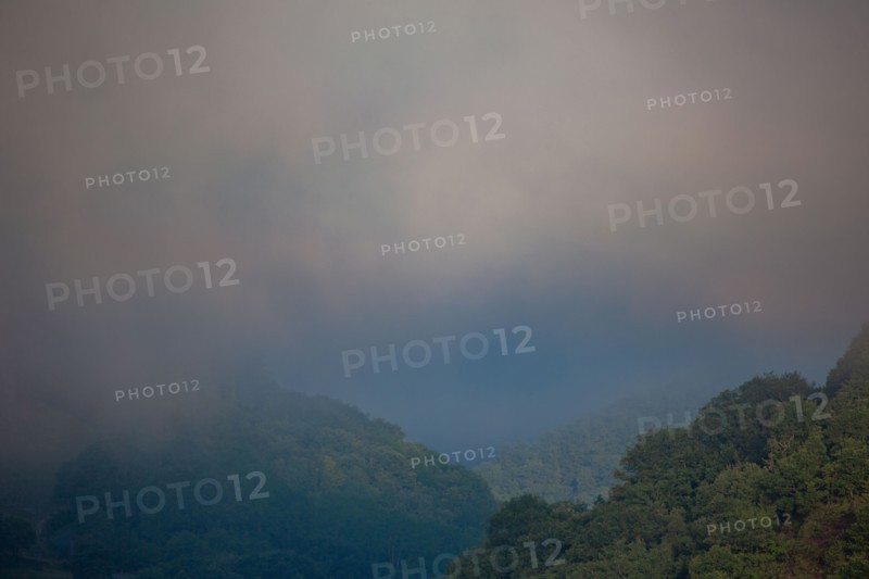 Morning haze over the Gorges du Tarn