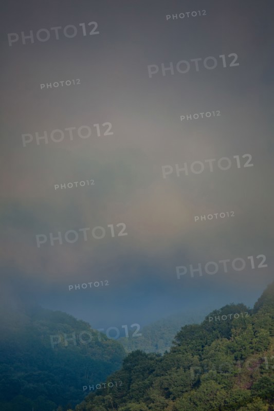 Morning haze over the Gorges du Tarn
