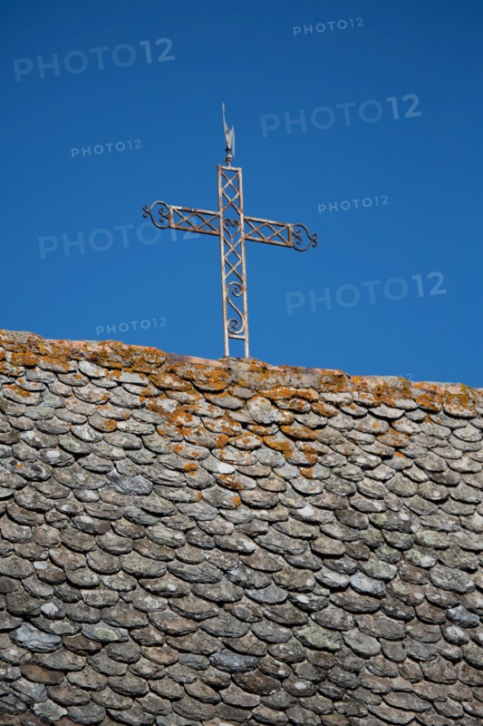 Detail of slate roof