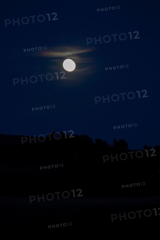 Parc des Grands Causses, pleine lune