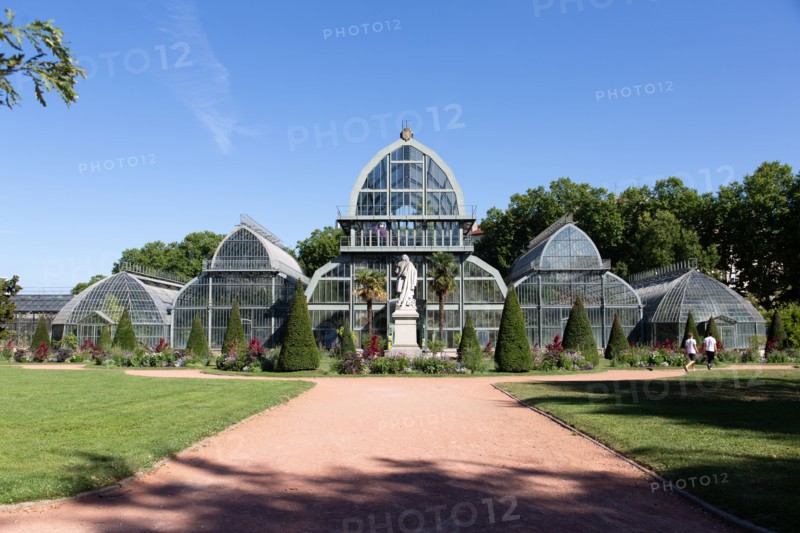 Lyon, Parc de la Tête d'Or, greenhouses