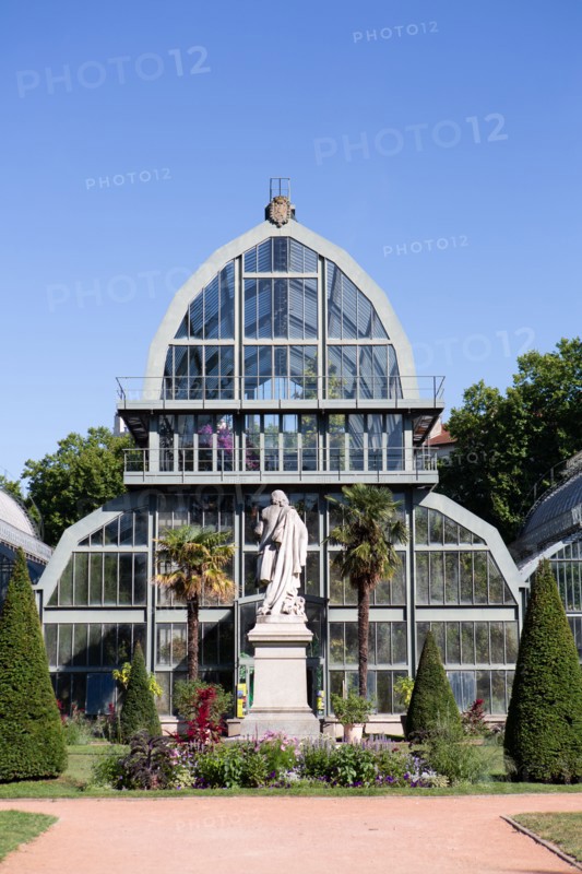Lyon, Parc de la Tête d'Or, greenhouses