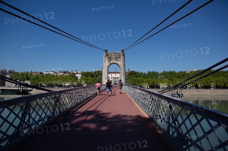 Lyon, Rhône river