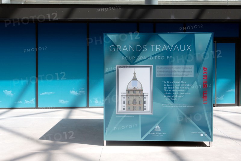 Lyon, Hotel Dieu renovated in July 2018
