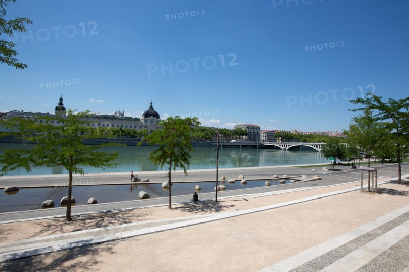 Lyon, banks of the Rhône River