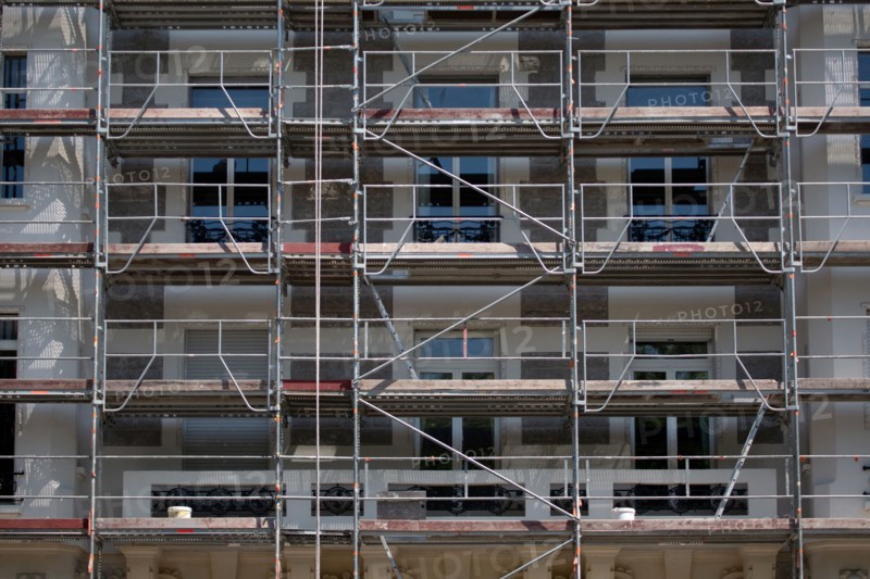 Lyon, scaffolding