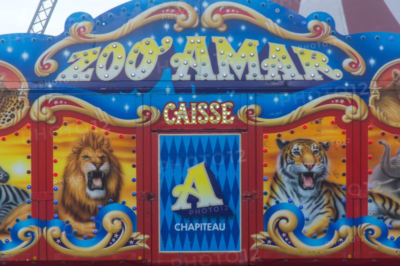 Dieppe, chapiteau du Cirque Amar
