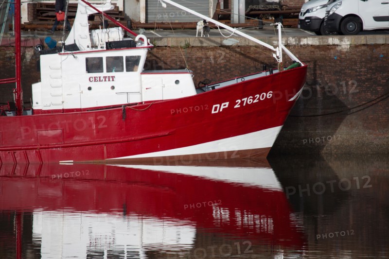 Dieppe, chalutiers,