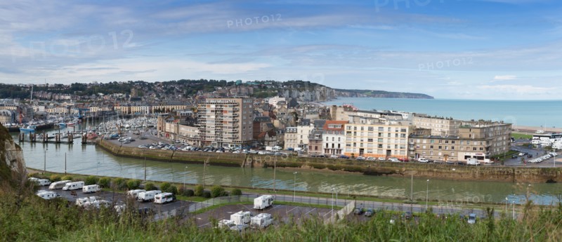 Harbour and quays in Dieppe