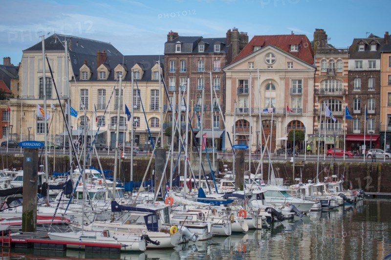 Dieppe, port depuis le Quai du Carénage