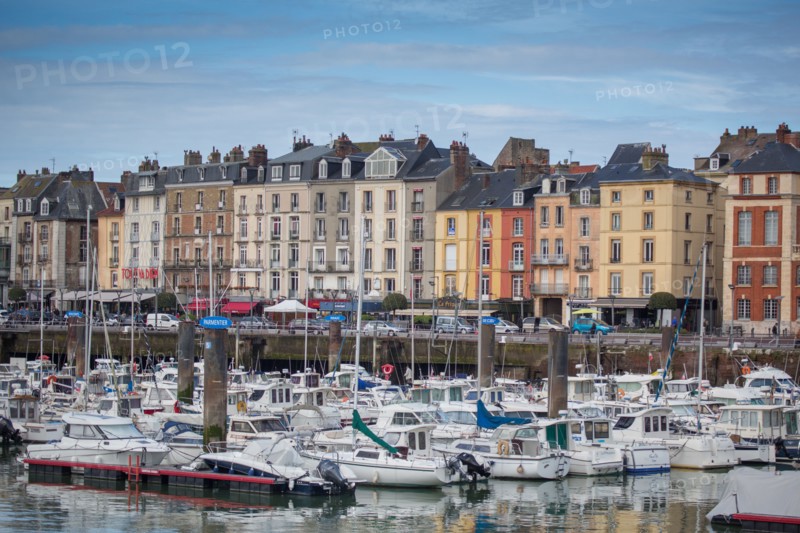 Dieppe, port depuis le Quai du Carénage