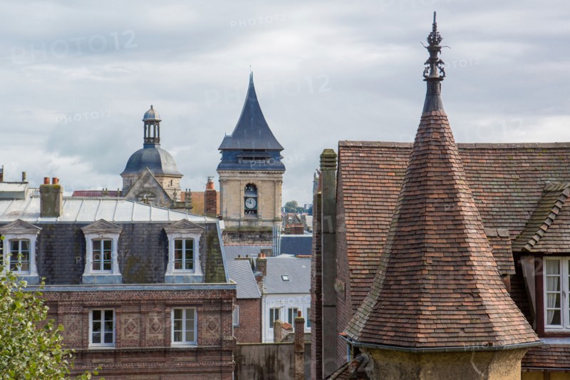 Dieppe, roofs