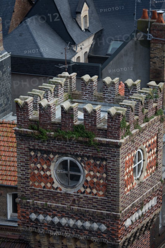 Dieppe, au dessus de la rue de Sygogne