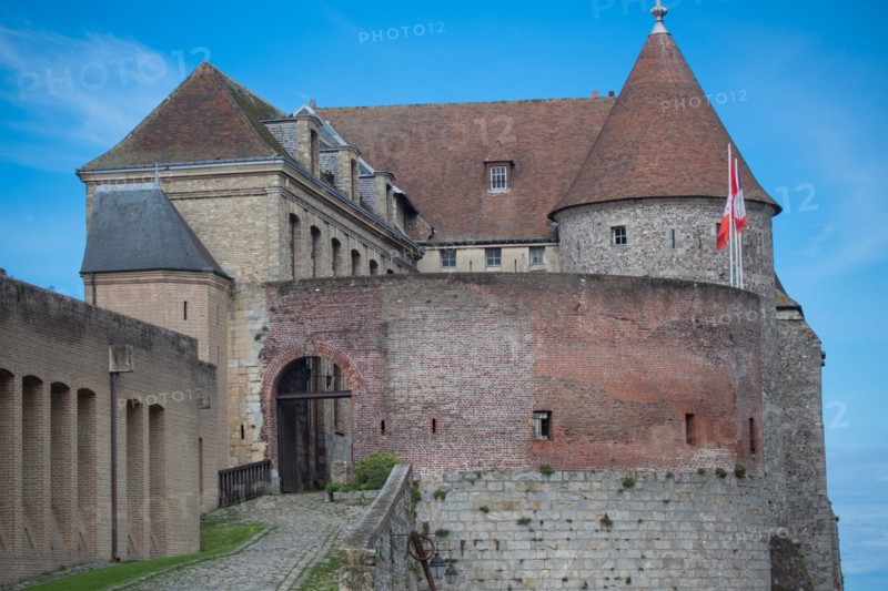 Dieppe, entrée du château